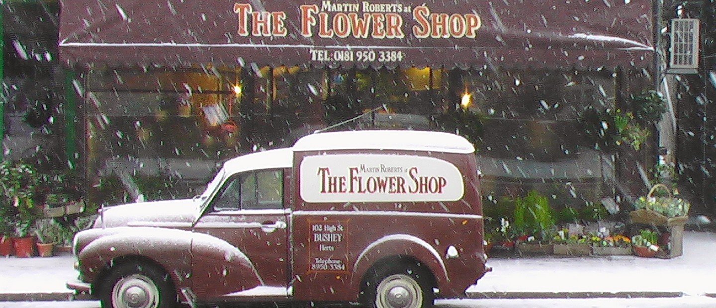 Christmas at The Flower Shop, Bushey &amp; Stanmore Flower Deliveries.