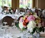 'Floating on Glass' arrangements in the Amber Suite, The Grove, Chandlers Cross, Herts