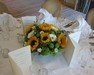 Amber Suite, Sunflower Arrangements in Glass Dish