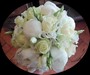 Beautiful in White, Peonies, Roses & Lizzie