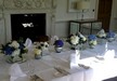 Donneraile Room - Blue & White Flowers in Silver & Mirrored Containers
