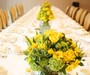 Ivory Suite - Yellow Spring Table Flowers