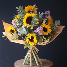 Sunflower Hand Tied Bouquet