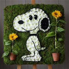 Snoopy Bespoke Floral Tribute