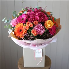 Tangerine Dream Hand Tied Bouquet