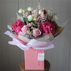 Classic Pinks Hand-Tied Bouquet