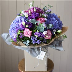 Classic Blues Hand-Tied Bouquet