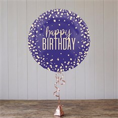 Happy Birthday Blue Balloon