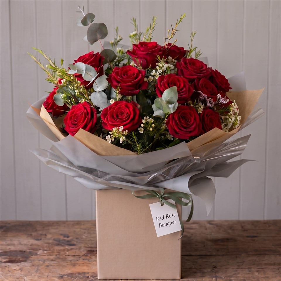 24 Red Rose Bouquet